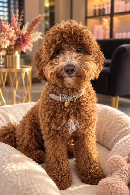Lily, de salonhond van Be Pretty Studio