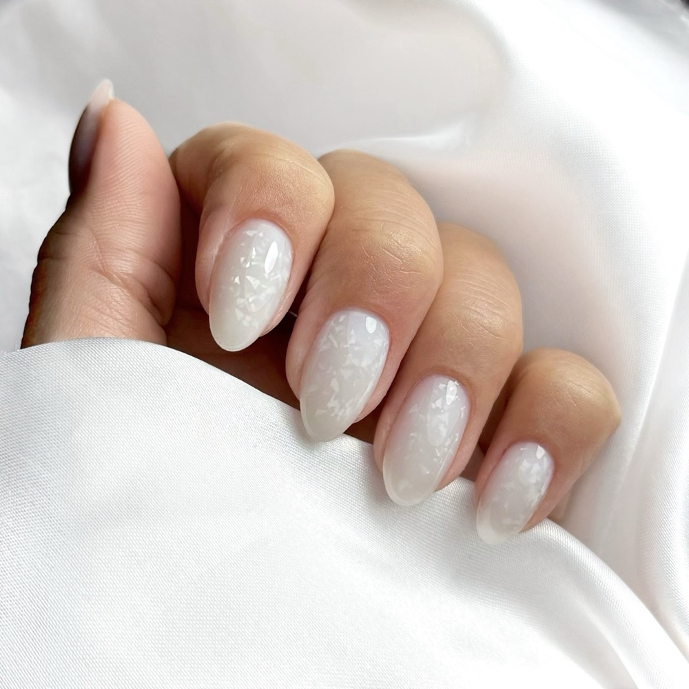 Glitter BIAB nagels